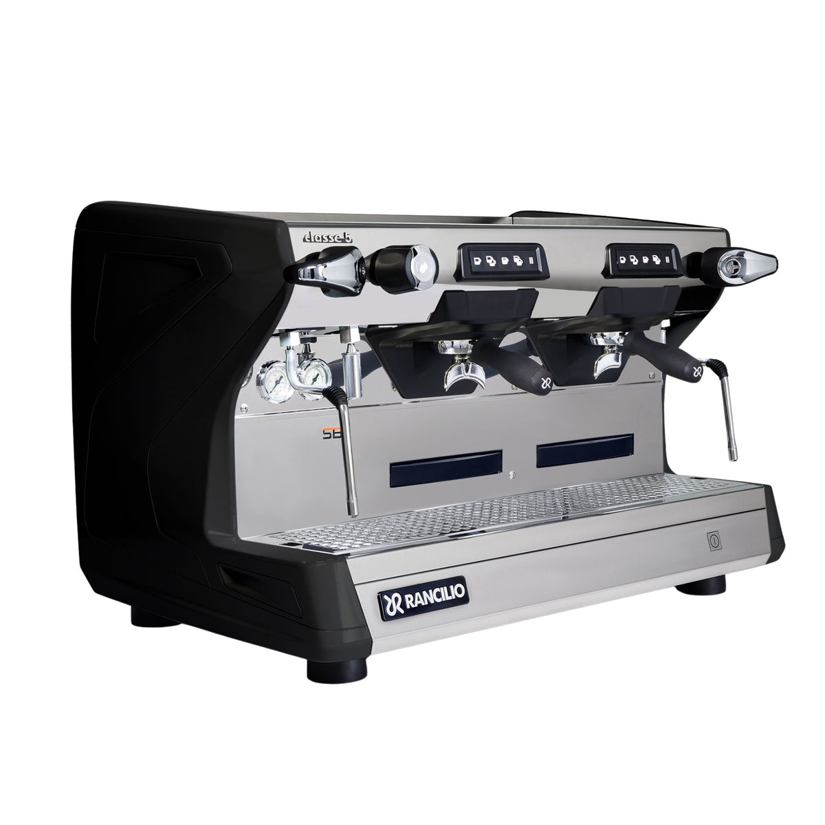 Rancilio Classe 5 CRONO Tall 2 group commercial espresso machine in black - buy or lease