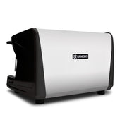 Rancilio Classe 7 USB Tall 2 group commercial barista espresso machine -rear-side profile - black