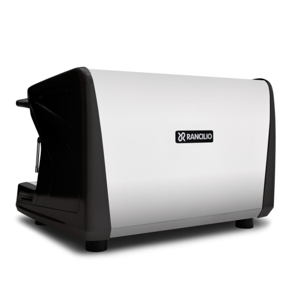 Rancilio Classe 7 USB Tall 2 group commercial barista espresso machine -rear-side profile - black