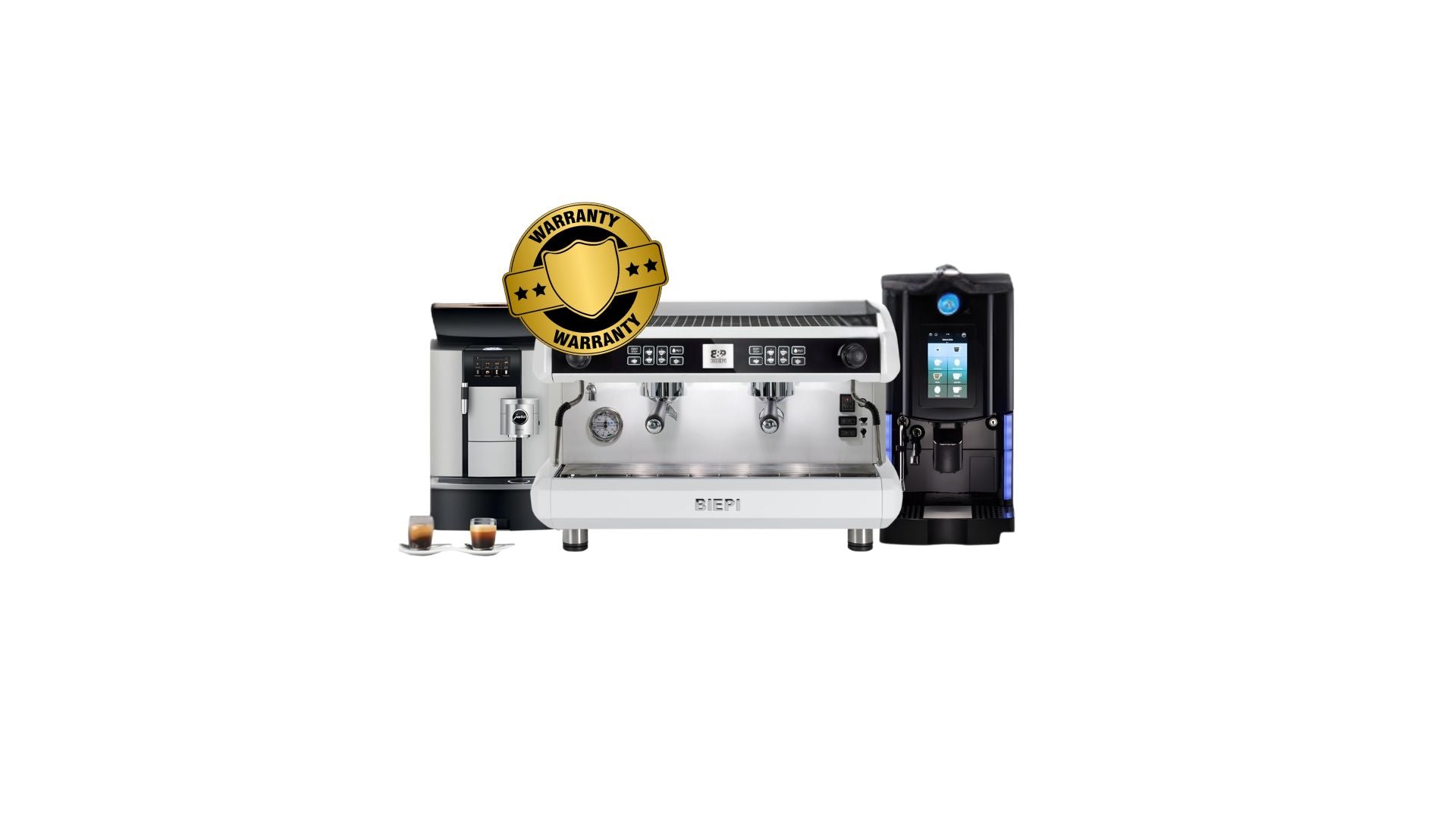 Used and professionally refurbished commercial coffee machines available to buy, lease or rent.
