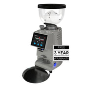 Remidag RD58-OD-PRO metallic grey on-demand commercial coffee grinder