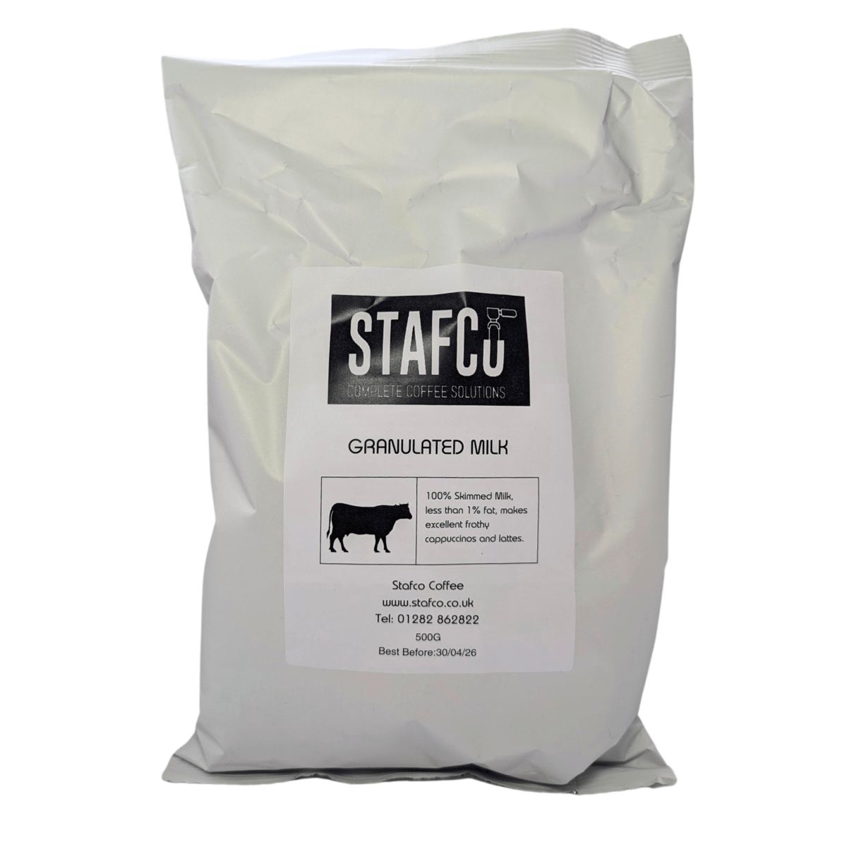 StafCo. Ltd Granulated Milk | 10 x 500g | Gold Standard for Vending Machines - Stafco Coffee