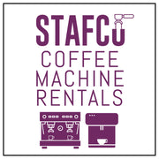 stafco - no contract commercial coffee machine rentals - low deposit, small monthly payments
