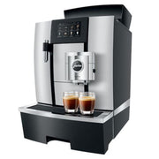 Professional bean-to-cup coffee machine with mains water connection