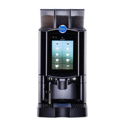 Black Carimali Armonia Ultra Easy soluble milk self-service bean-to-cup coffee machine