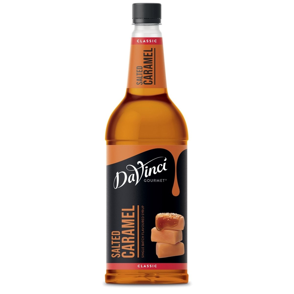 DaVinci Salted Caramel Flavour Syrup - 1L - Stafco Coffee