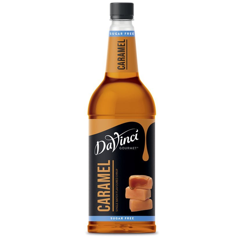 DaVinci Sugar Free Caramel Flavour Syrup - 1L - Stafco Coffee