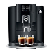 JURA E6 bean-to-cup coffee machine with fresh milk system for home or office
