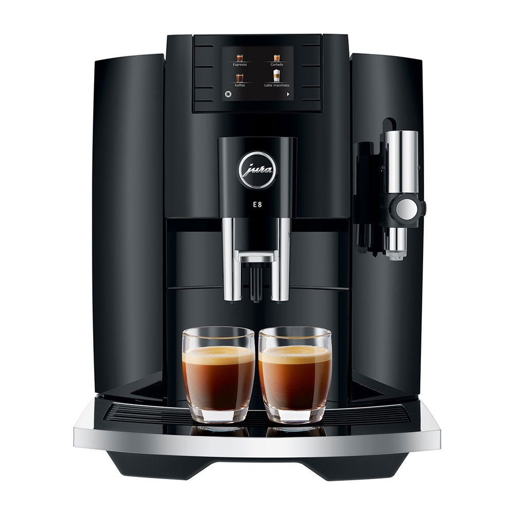 JURA E8 | For Homes and Small Businesses - Bean - to - Cup Coffee Machine - Stafco Coffee