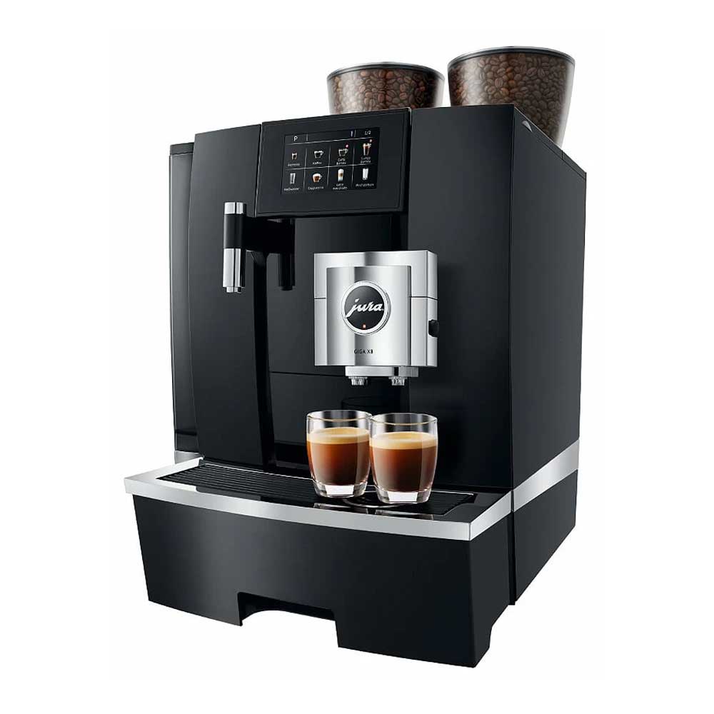 Jura Giga X8c Gen II Black Refurbished With Free Fridge - Stafco Coffee