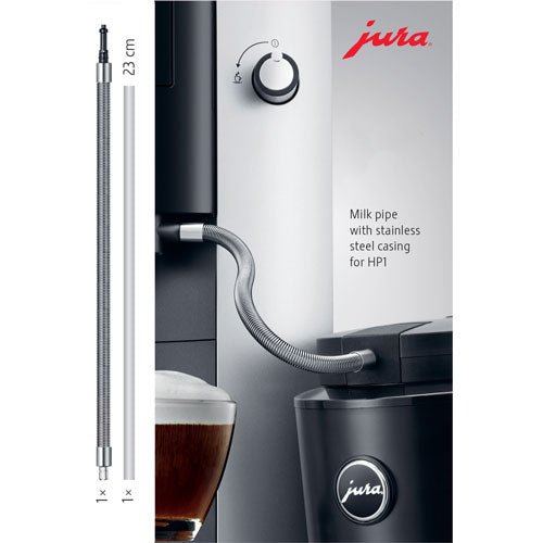 Jura Milk pipe with stainless steel casing - Stafco Coffee