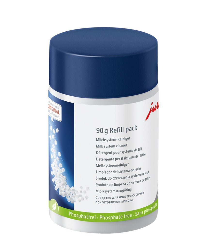 Jura Milk system cleaner (mini tabs) 90g Refill Bottle - Stafco Coffee