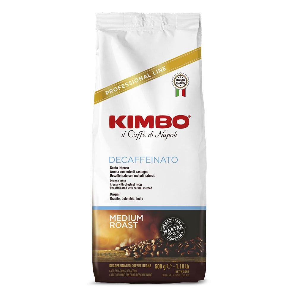 Kimbo Decaf Coffee Beans - Stafco Coffee