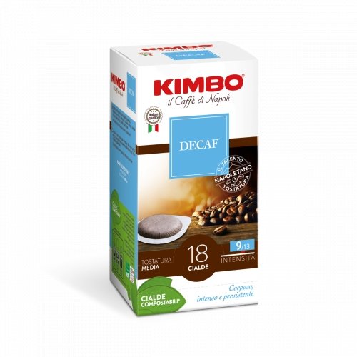 Kimbo Decaf ESE Pods - Stafco Coffee