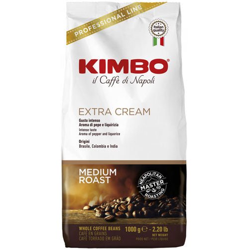 Kimbo Extra Cream Beans - Stafco Coffee