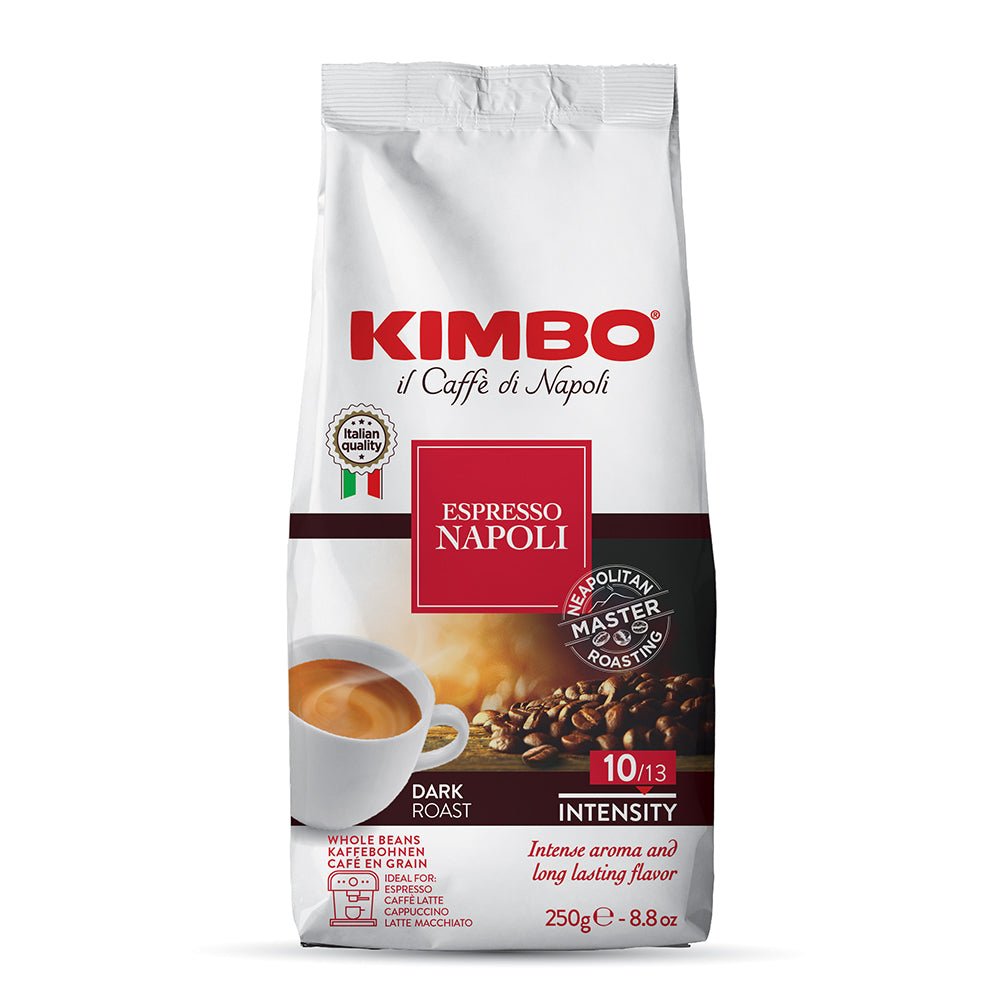 Kimbo Napoletano Coffee Beans 250g - Stafco Coffee