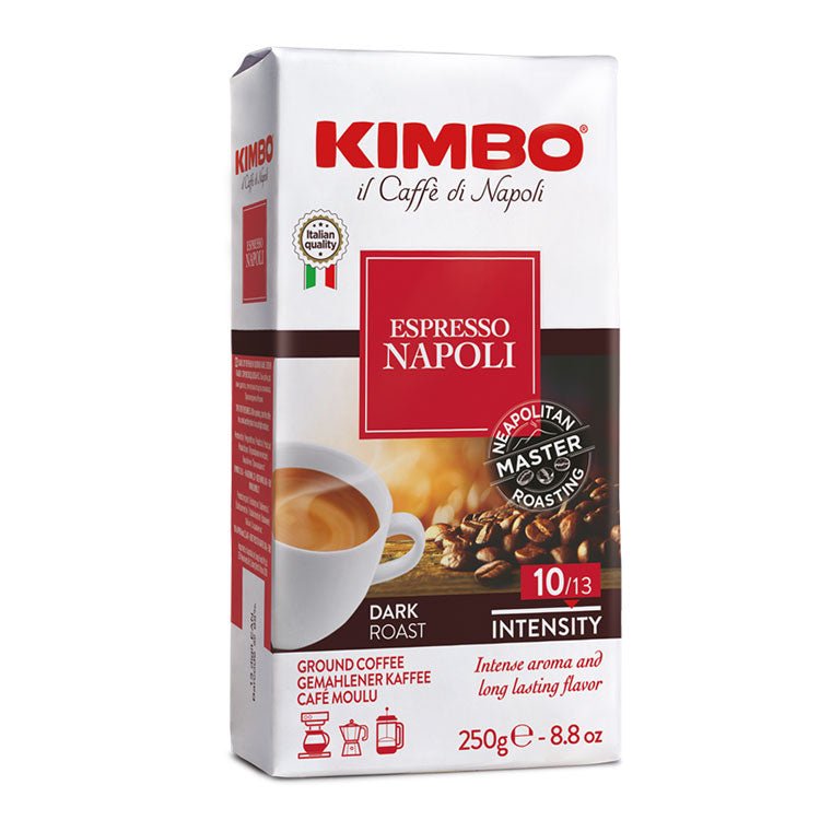 Kimbo Napoletano Ground Coffee - Stafco Coffee