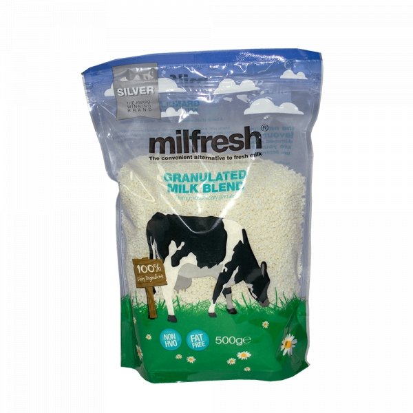 Milfresh Silver Milk Granules for Vending Machine | 10 x 500g - Stafco Coffee